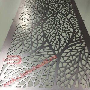Leaf-design-laser-cut-metal-in-mild-steel